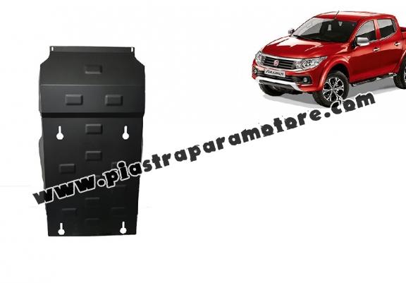 Piastra paramotore di acciaio Fiat Fullback