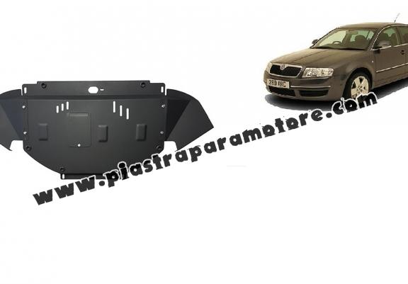 Piastra paramotore di acciaio Skoda Superb - 1,8  1,9 2,0 TDI