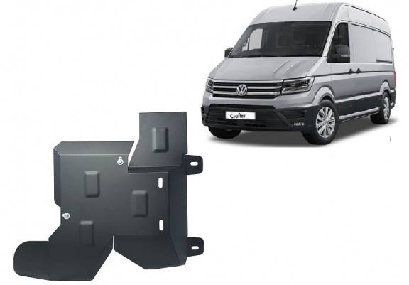 Protezione di acciaio per il AdBlue Volkswagen Crafter / 18 L