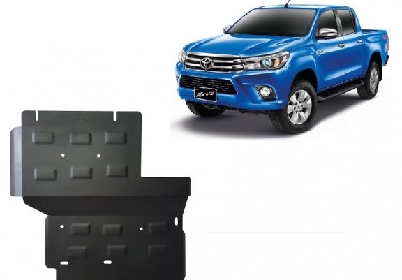 Protezione di acciaio per il differenziale Toyota Hilux Revo