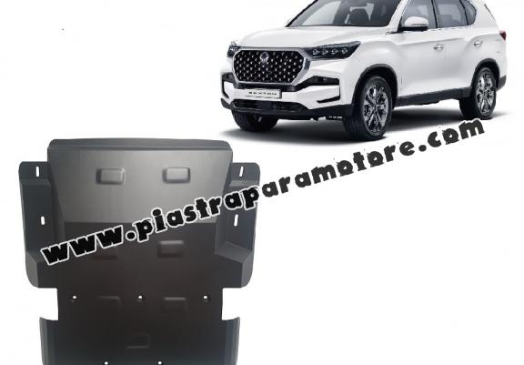 Piastra paramotore di acciaio SsangYong Rexton