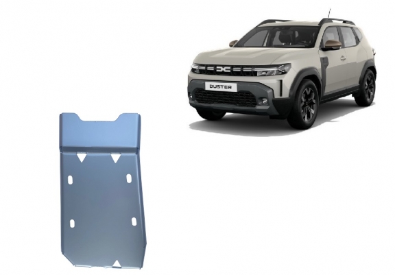 Protezione di alluminio per il differenziale  Dacia Duster 4x4