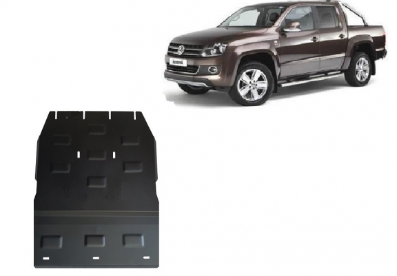 Protezione di acciaio per la differenziale e il cambio Volkswagen Amarok -  V6 automat