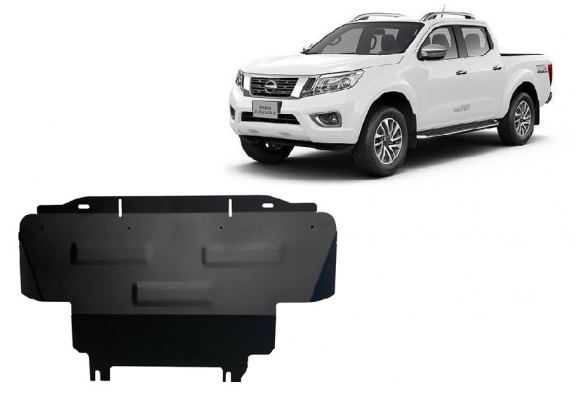Protezione di acciaio per il radiatore Nissan Navara NP300 - D23