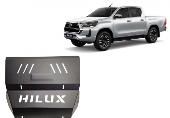 Protezione di acciaio per il radiatore Toyota Hilux Invincible