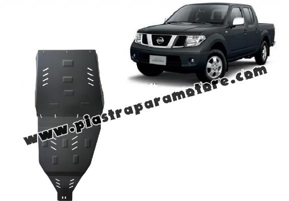 Protezione di acciaio per  il cambio Nissan Navara D40