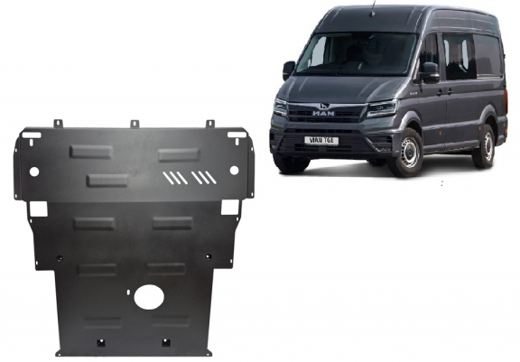 Piastra paramotore di acciaio Man TGE