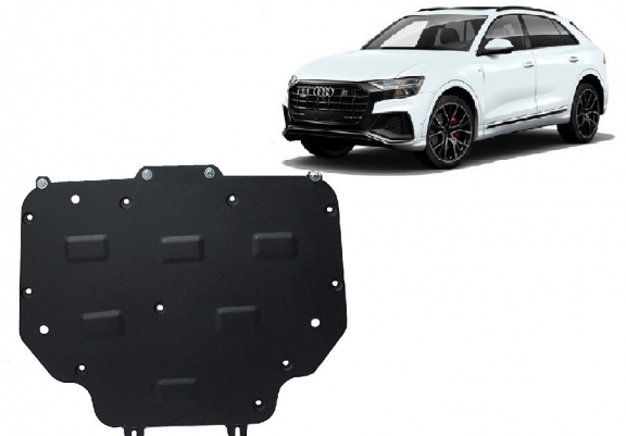 Protezione di acciaio per il cambio Audi Q8