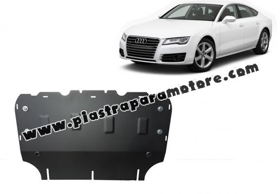 Piastra paramotore di acciaio Audi A7
