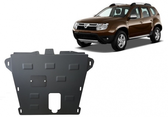 Piastra paramotore di acciaio Dacia Duster