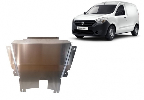 Piastra paramotore di alluminio Dacia Dokker