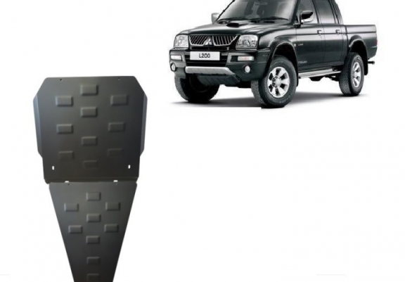 Protezione di acciaio per la differenziale e il cambio  Mitsubishi L 200