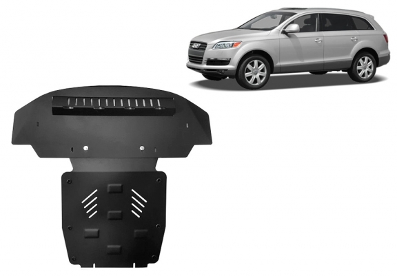 Piastra paramotore di acciaio Audi Q7