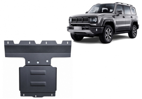 Piastra paramotore di acciaio Baic Beijing BJ40