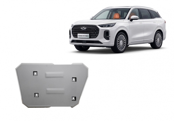 Protezione di alluminio per il serbatoio Chery Tiggo 9