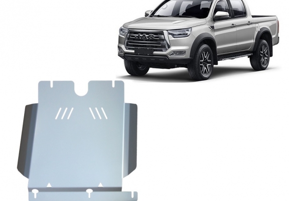 Protezione di alluminio  per il cambio Jac T8
