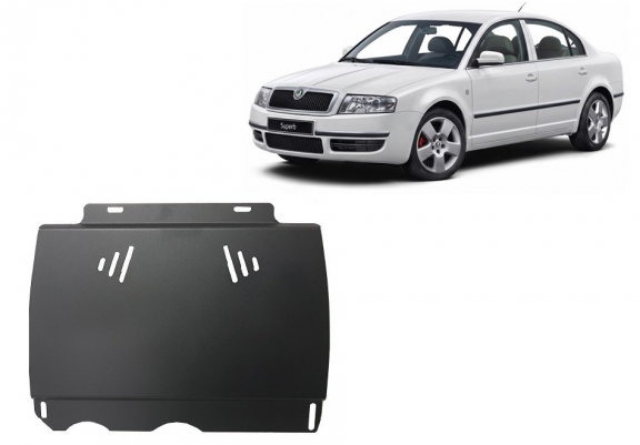 Protezione di acciaio per il cambio manuale Skoda Superb