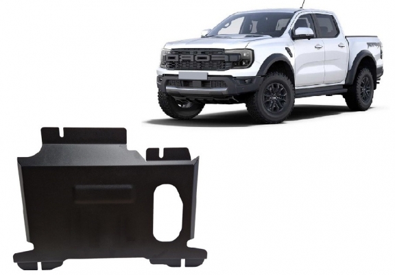 Piastra paramotore di acciaio Ford Ranger Raptor
