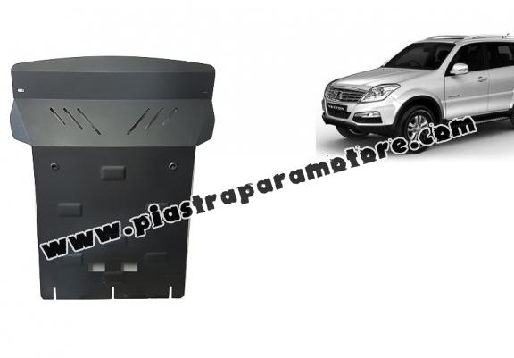 Piastra paramotore di acciaio SsangYong Rexton 2