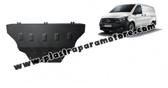 Piastra paramotore di acciaio Mercedes V-Classe W447, 4x2, 1.6 D