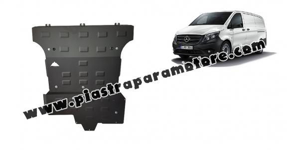 Piastra paramotore di acciaio Mercedes Vito W447, 2.2 D, 4x4