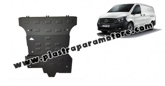 Piastra paramotore di acciaio Mercedes V-Class W447, 2.2 D, 4x4