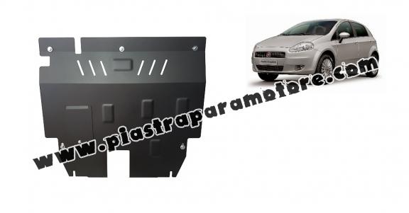 Piastra paramotore di acciaio Fiat Punto 