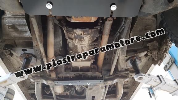 Protezione di acciaio per il cambio Mitsubishi Pajero 4 (V80, V90)