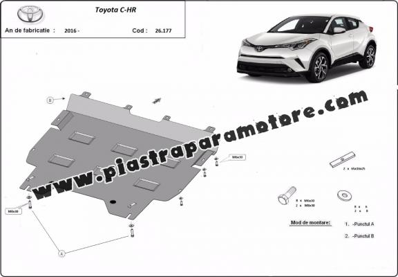 Piastra paramotore di acciaio Toyota C-HR