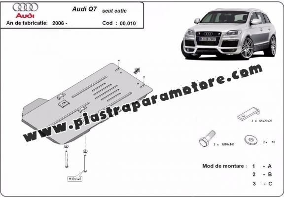 Protezione di acciaio per il cambio Audi Q7