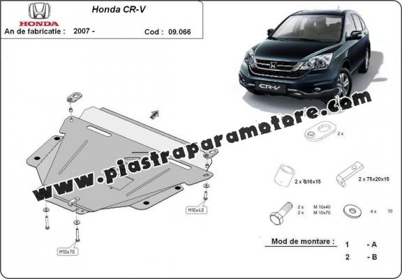 Piastra paramotore di acciaio Honda CR-V