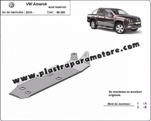 Protezione di acciaio per il serbatoio Volkswagen Amarok