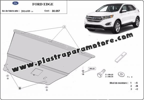 Piastra paramotore di acciaio Ford Edge