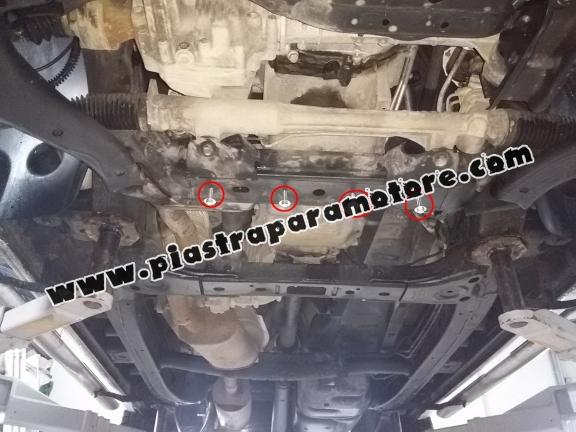 Piastra paramotore di acciaio Volkswagen Amarok