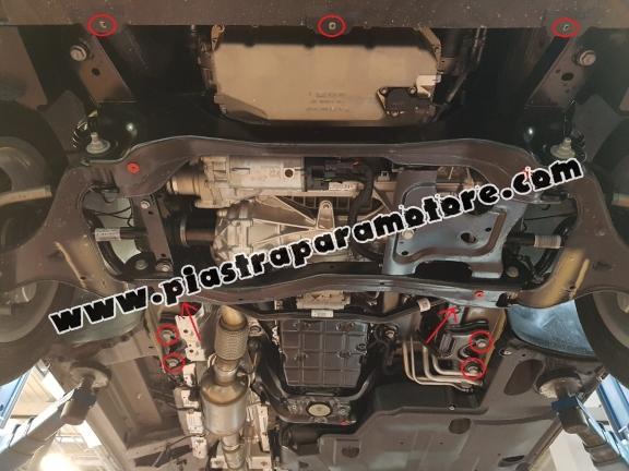 Piastra paramotore di acciaio Mercedes Vito W447, 2.2 D, 4x4