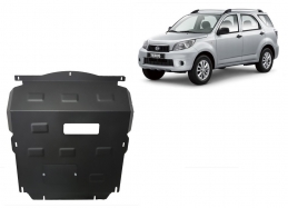 Piastra paramotore di acciaio Daihatsu Terios
