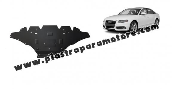 Piastra paramotore di acciaio Audi A4 B8, benzina