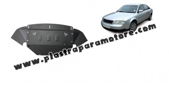 Piastra paramotore di acciaio Audi A6