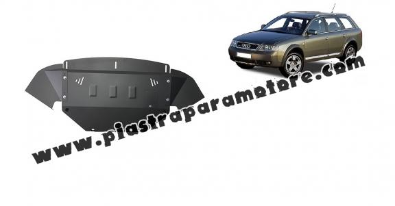 Piastra paramotore di acciaio Audi Allroad A6