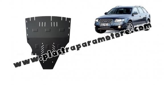 Piastra paramotore di acciaio Audi A6 Allroad 2 - sans latéraux