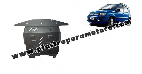 Piastra paramotore di acciaio Fiat Panda