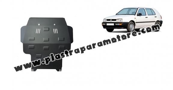 Piastra paramotore di acciaio VW Golf 3