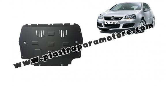 Piastra paramotore di acciaio Vw golf mk5