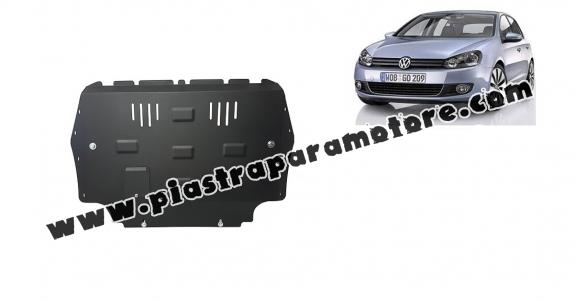 Piastra paramotore di acciaio VW Golf 6