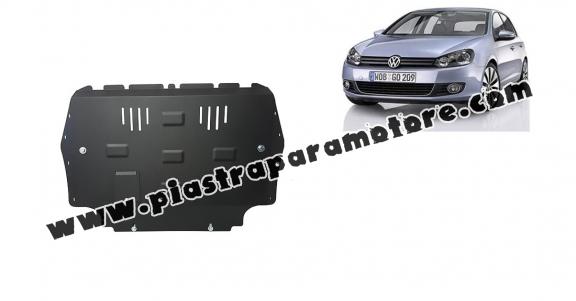 Piastra paramotore di acciaio VW Golf 6