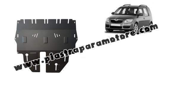 Piastra paramotore di acciaio Skoda Roomster