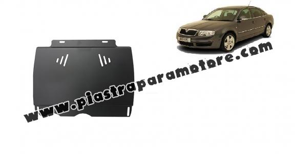 Protezione di acciaio per il cambio manuale Skoda Superb