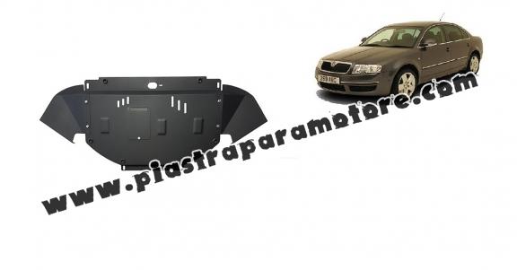 Piastra paramotore di acciaio Skoda Superb - 1,8  1,9 2,0 TDI