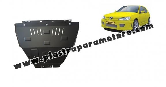 Piastra paramotore di acciaio Peugeot 306