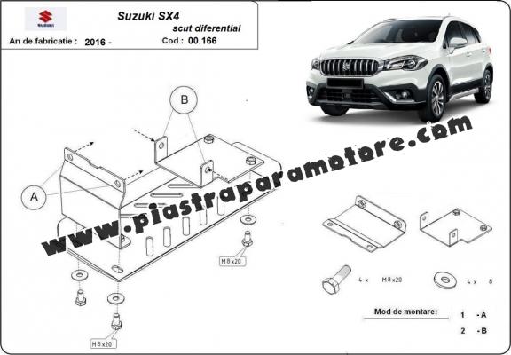 Protezione di acciaio per il differenziale  Suzuki SX4